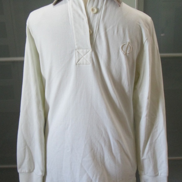 Baume & Mercier Other - Elbow Patch Long Sleeve Rugby Shirt